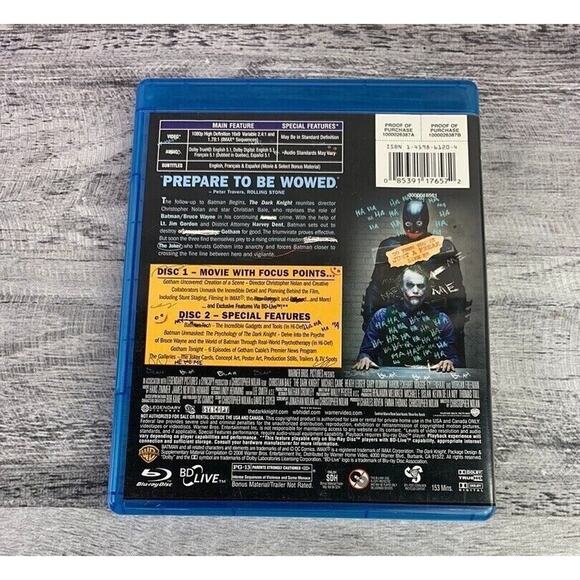 The Dark Knight Blu-Ray Disc Set Special Edition - Picture 2 of 3
